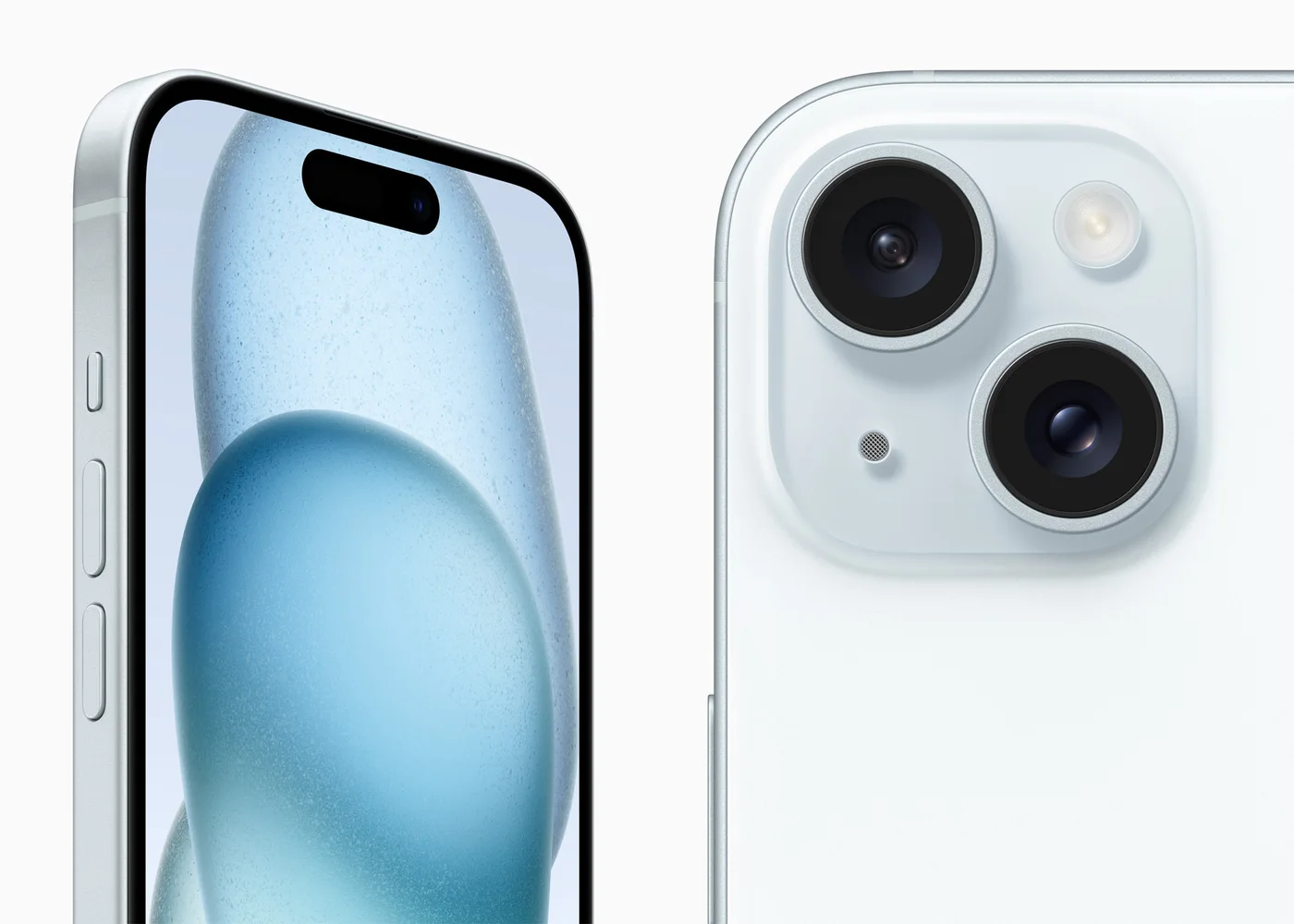 Apresentação ilustrativa da linha iPhone 15