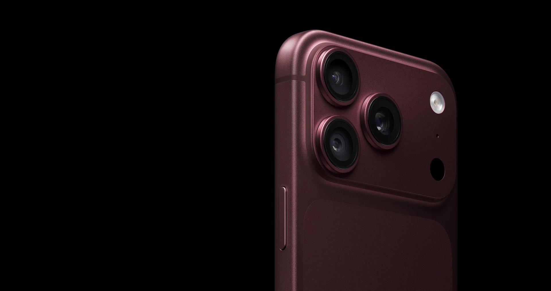 iPhone 18 Pro no acabamento Bordô